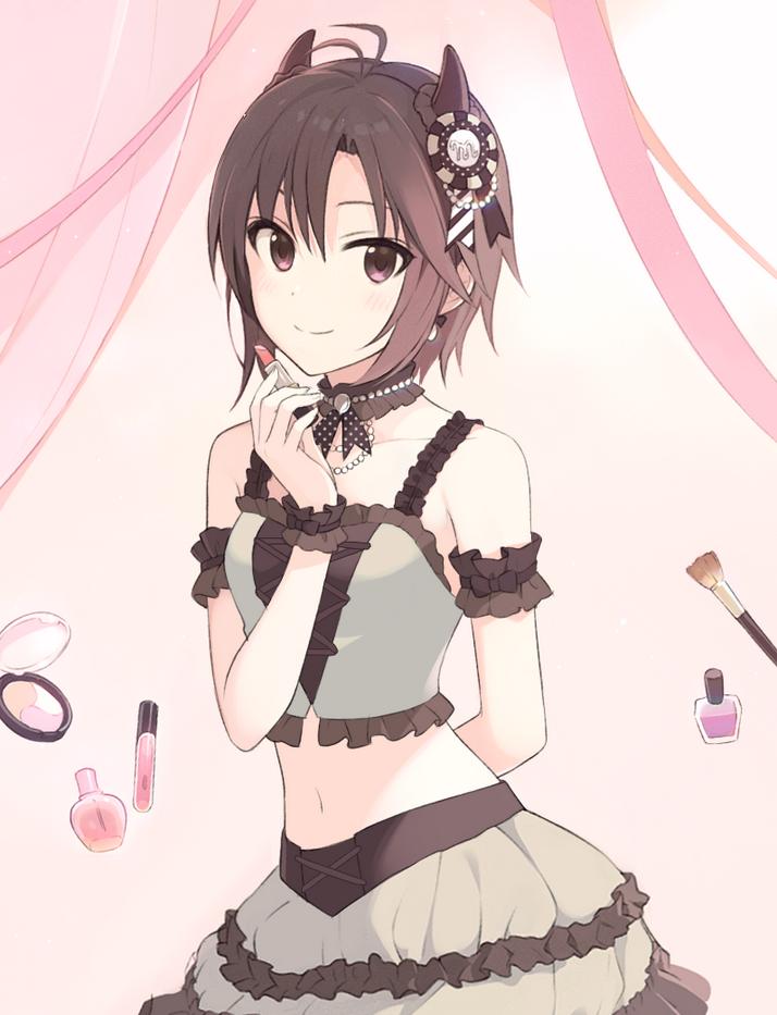 kikuchi makoto (idolmaster and 2 more) drawn by a1001047591