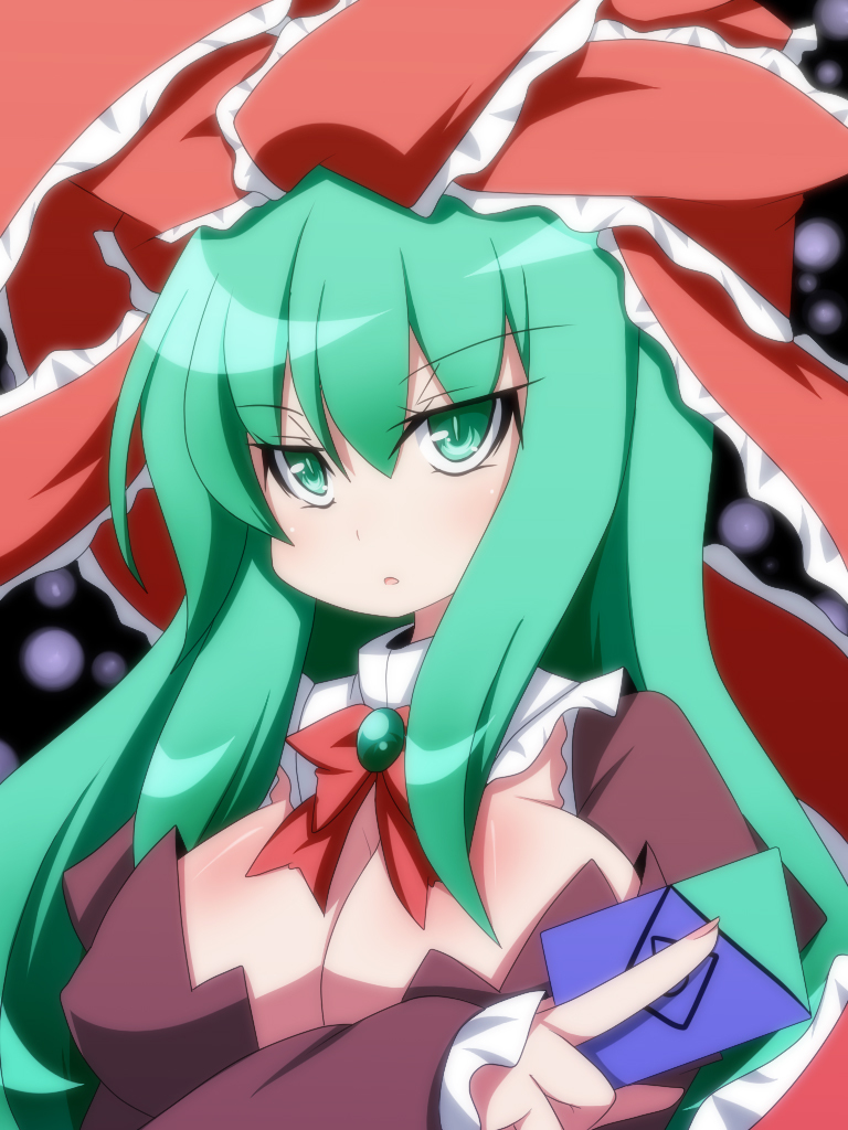 kagiyama hina (touhou) drawn by oborotsuki_kakeru