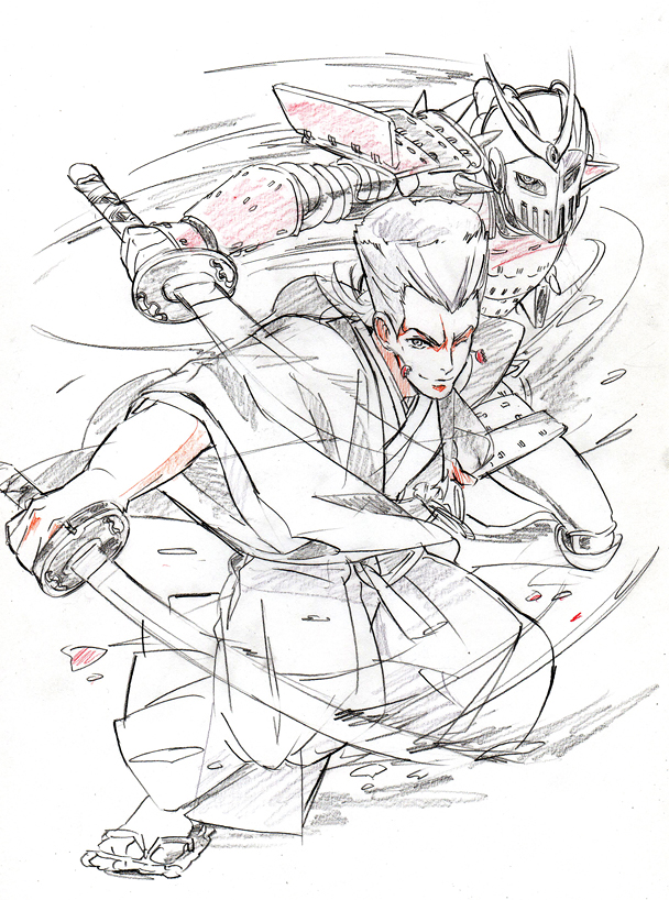 jean pierre polnareff and silver chariot (jojo no kimyou na bouken and 1 more) drawn by ichihara2929