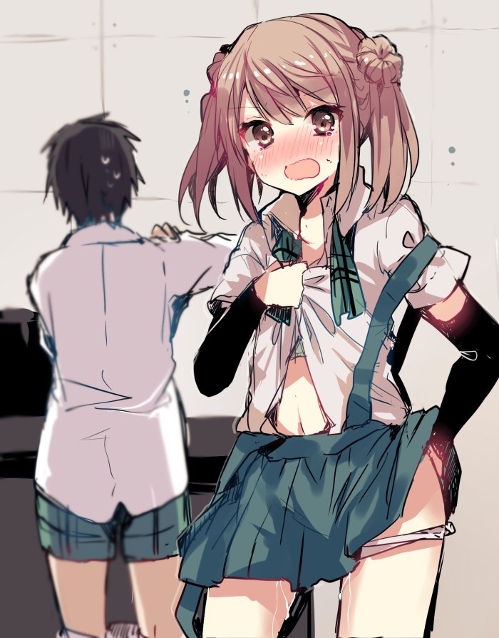 admiral and michishio (kantai collection) drawn by ikeuchi_tanuma