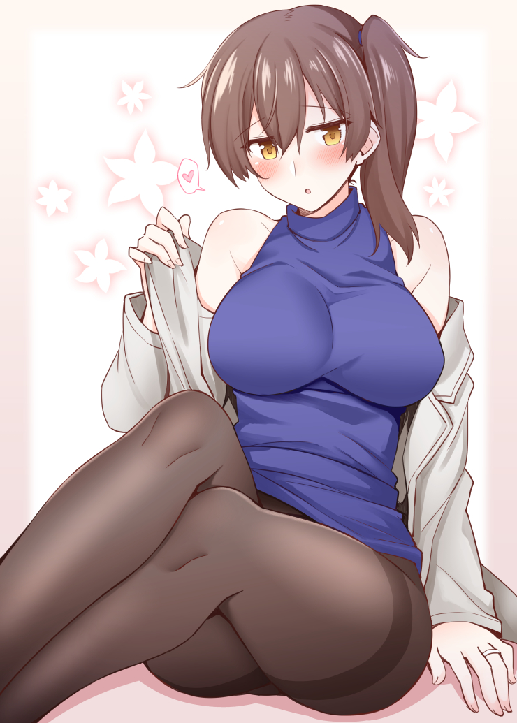 kaga (kantai collection) drawn by rui_shi_(rayze_ray)