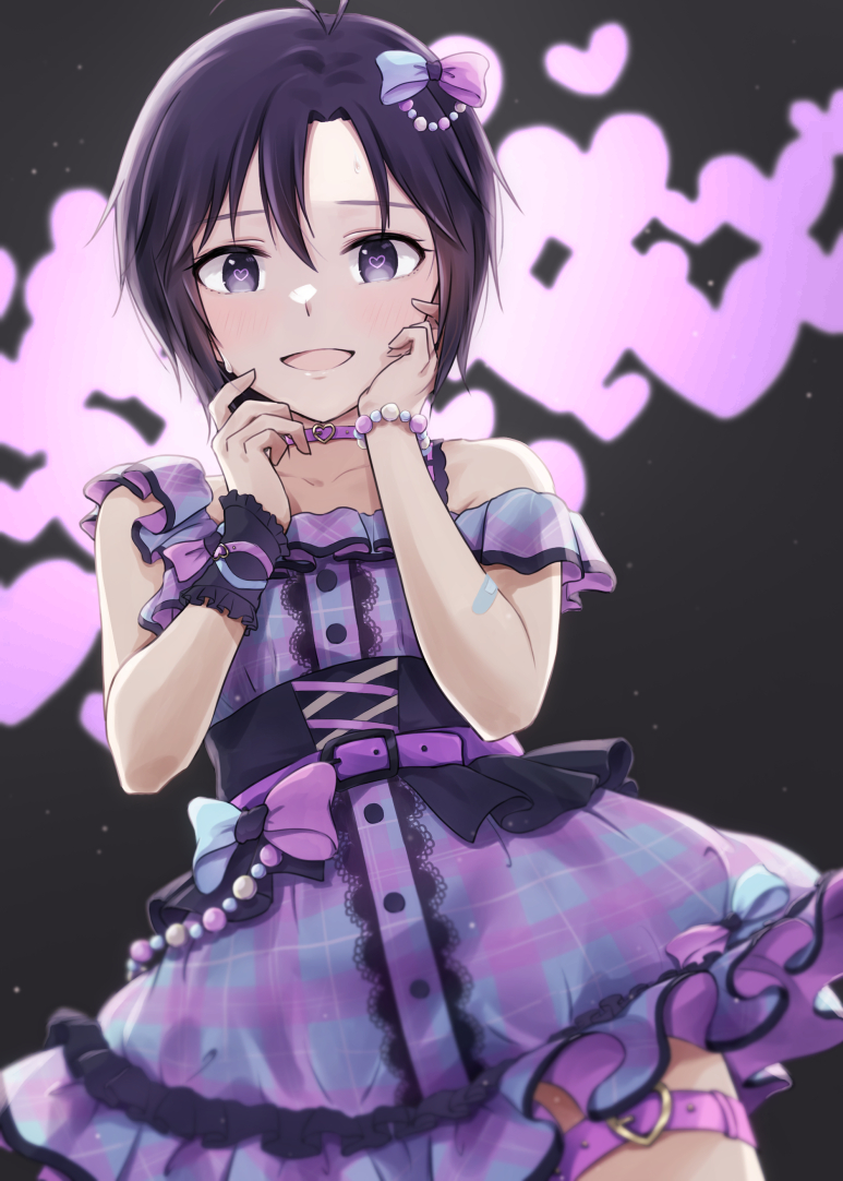 kikuchi makoto (idolmaster and 3 more) drawn by mogskg