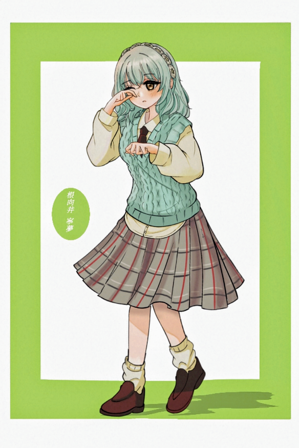 nemui nemu (kimi no koto ga dai dai dai dai daisuki na 100-nin no kanojo) drawn by yuuki-yow