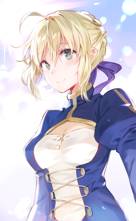 artoria pendragon and saber (fate and 3 more) drawn by vit-b