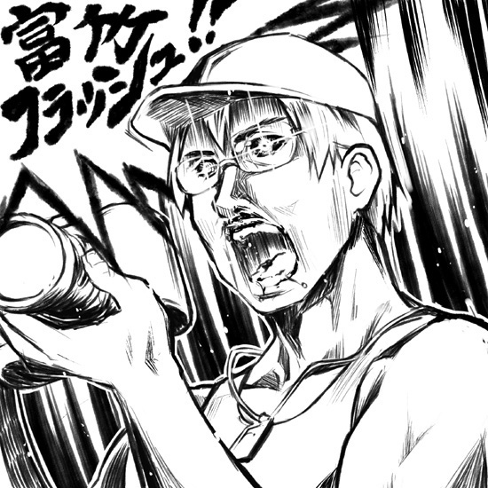 tomitake jirou (higurashi no naku koro ni) drawn by eretto