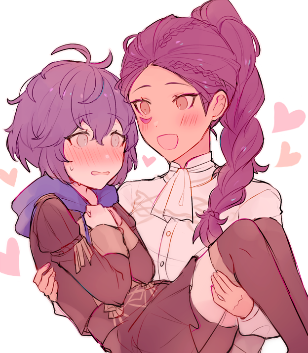 bernadetta von varley and petra macneary (fire emblem and 1 more) drawn by kvlen