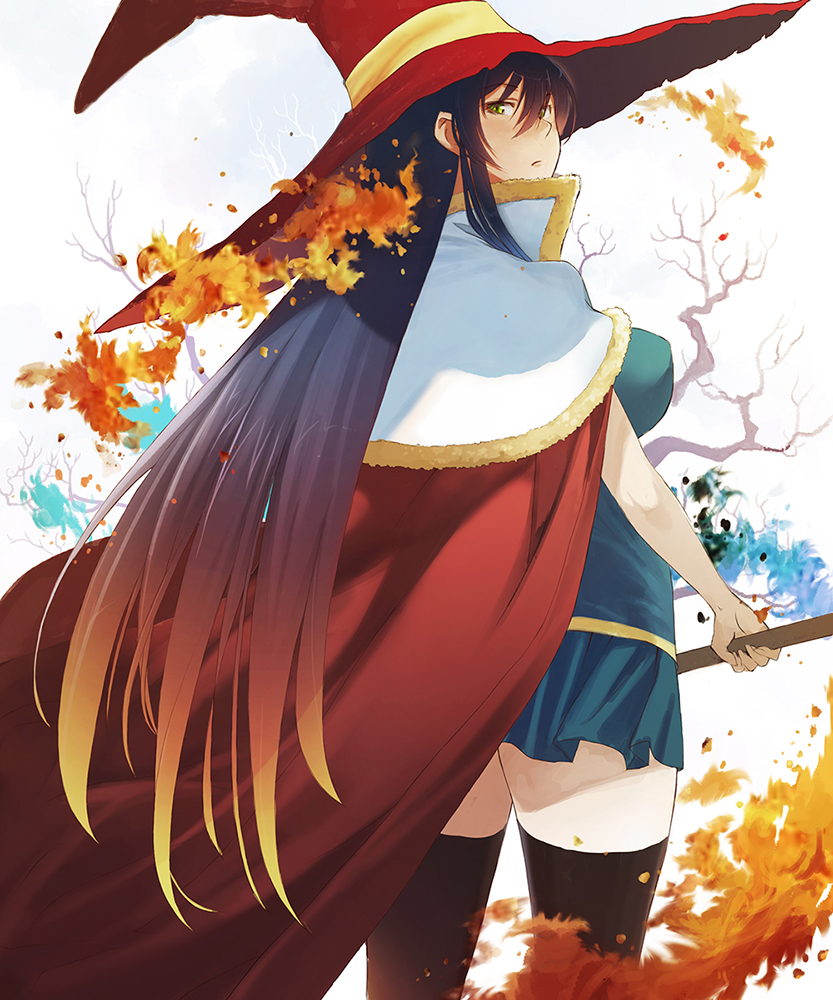kagari ayaka (witch craft works) drawn by hirokiku