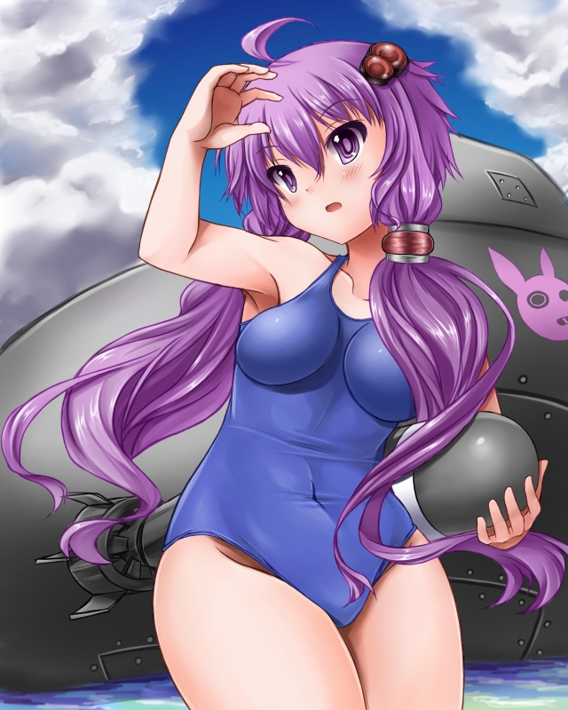 yuzuki yukari (vocaloid and 1 more) drawn by saishuu_rori_densha