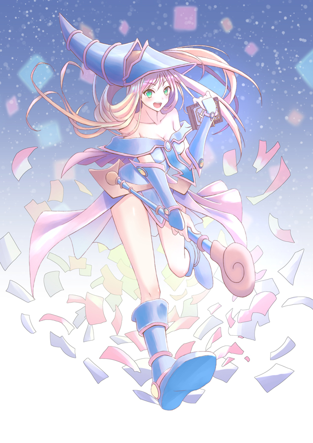 dark magician girl (yu-gi-oh!) drawn by aoifox