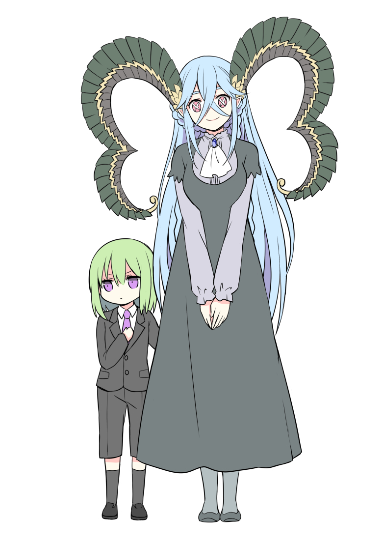 enkidu, tiamat, and kingu (fate and 1 more) drawn by yoyo_9ea