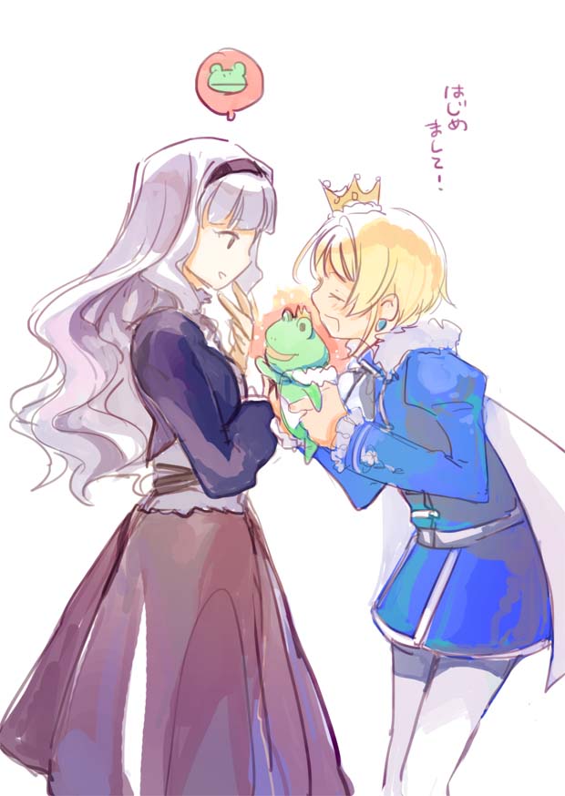 shijou takane, pierre bichelberger, and kaerre (idolmaster and 1 more) drawn by 1044kiro