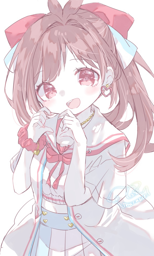 tsujino akari (idolmaster and 2 more) drawn by umizaburou