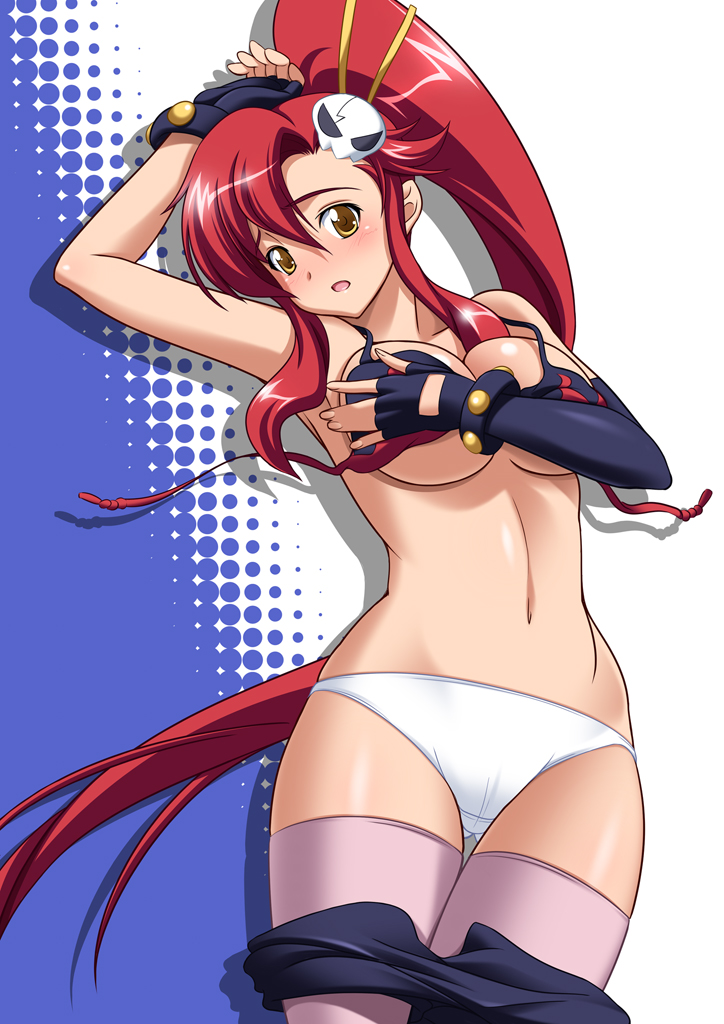 yoko littner (tengen toppa gurren lagann) drawn by pickles_(lte)