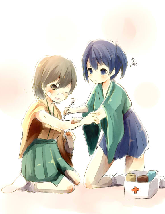 souryuu and hiryuu (kantai collection) drawn by chita_(ketchup)