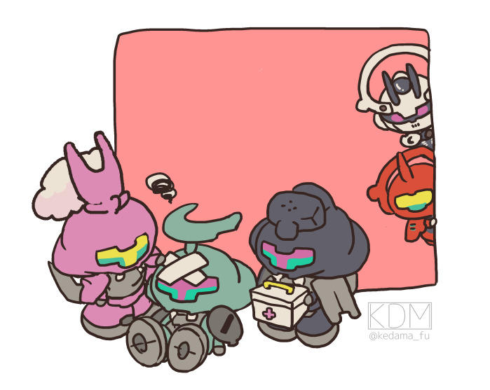 darilbalde, gundam schwarzette, dilanza guel custom, dilanza lauda custom, and dilanza sol (gundam and 2 more) drawn by kedama_fu