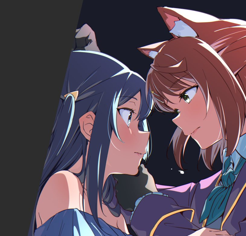 yuki setsuna and uehara ayumu (love live! and 1 more) drawn by musihara