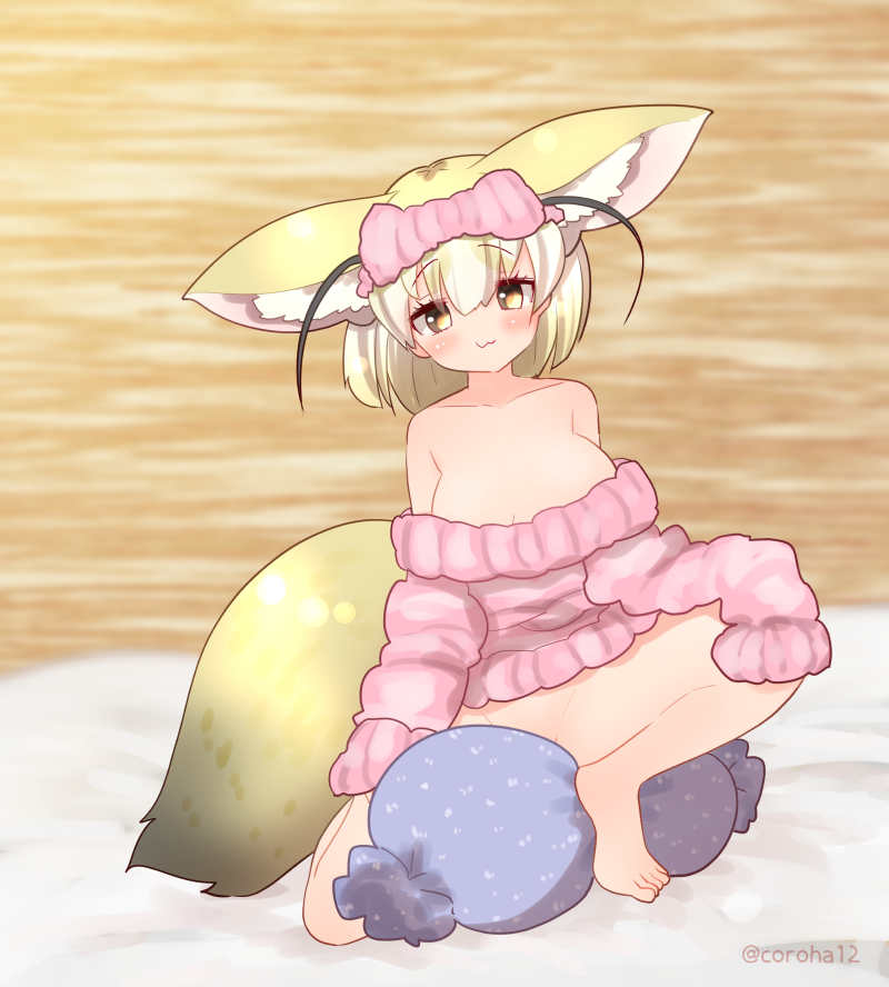 fennec (kemono friends) drawn by coroha