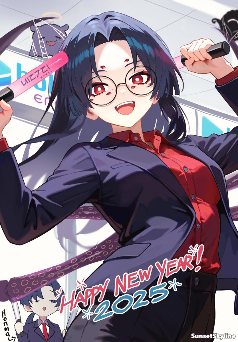 takodachi, novelites, kumomane, and henma (hololive and 1 more) drawn by sunsetskyline