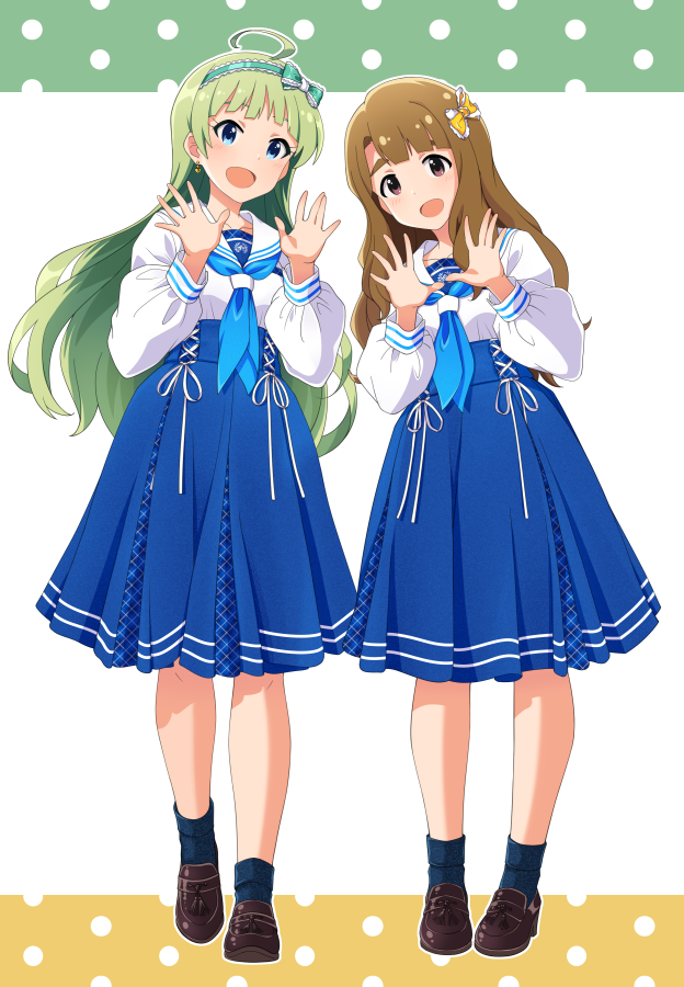 shimabara elena and miyao miya (idolmaster and 2 more) drawn by tun