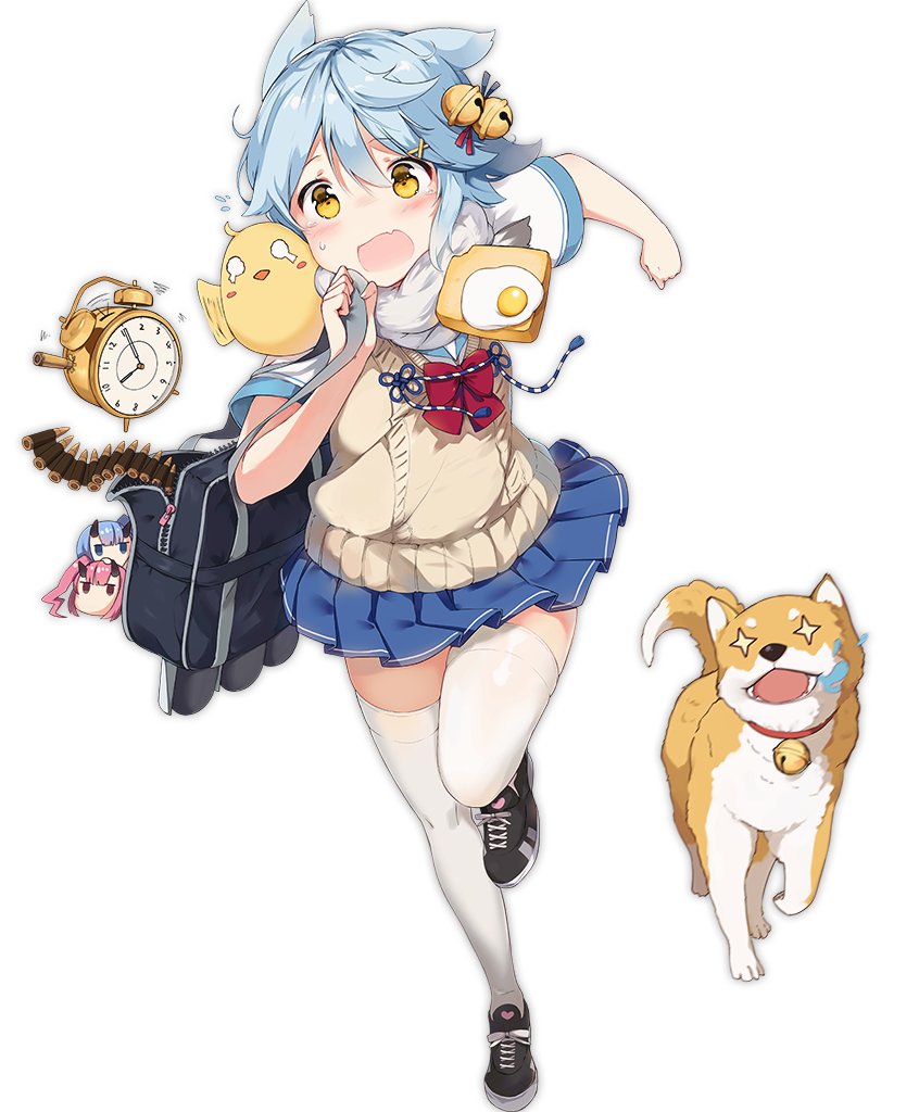 manjuu, inazuma, ikazuchi, and fubuki (azur lane) drawn by alisa_(kuro_no_sakura)