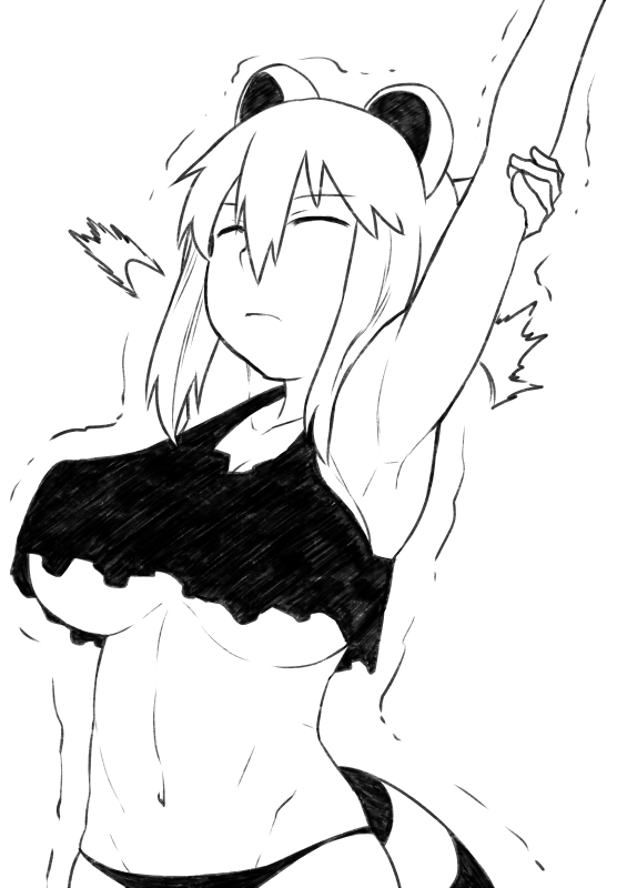 araiguma-san (original) drawn by tsukudani_(coke-buta)
