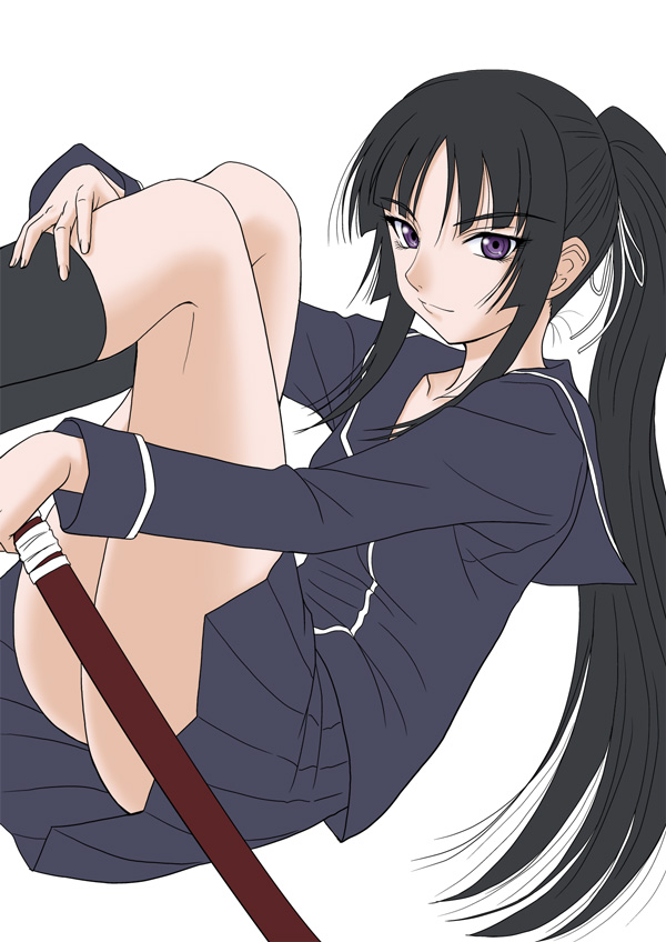 isayama yomi (ga-rei and 1 more) drawn by misnon_the_great