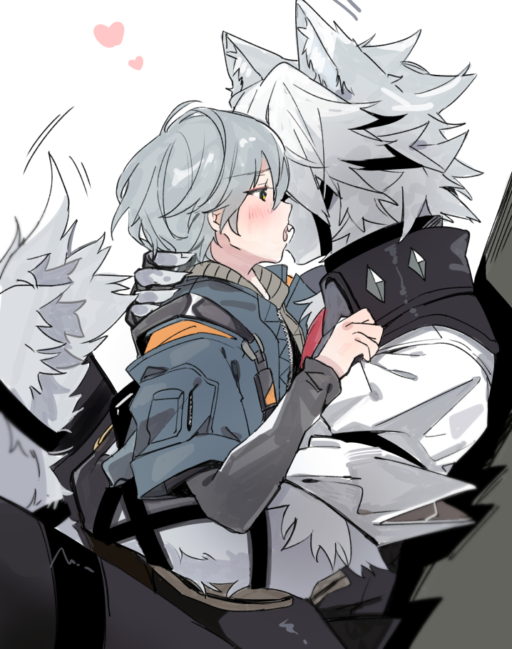 wise and von lycaon (zenless zone zero) drawn by 310_(satopoppo)