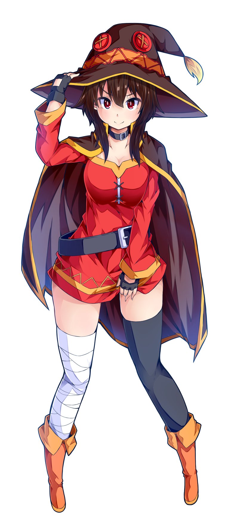 megumin (kono subarashii sekai ni shukufuku wo!) drawn by ishimu