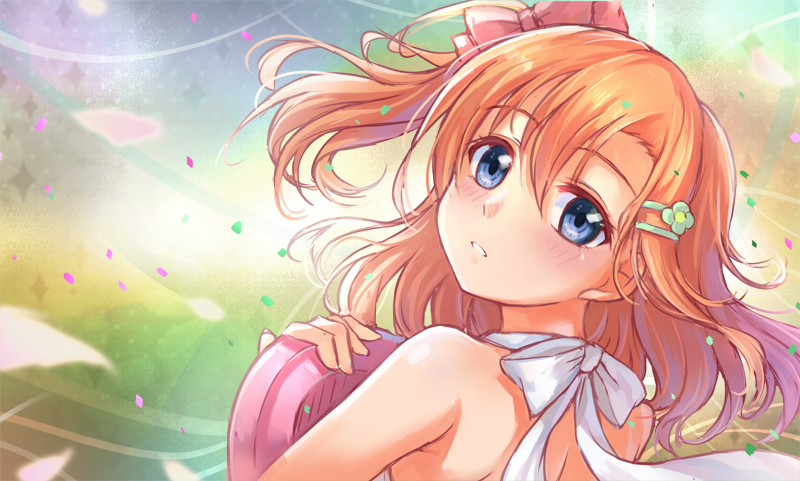 kosaka honoka (love live! and 1 more) drawn by miazi
