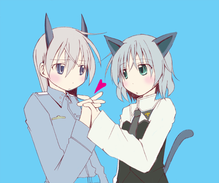 sanya v. litvyak and eila ilmatar juutilainen (world witches series and 1 more) drawn by gaki