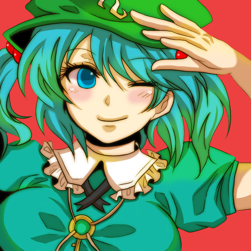 kawashiro nitori (touhou) drawn by shisei_(kyuushoku_banchou)