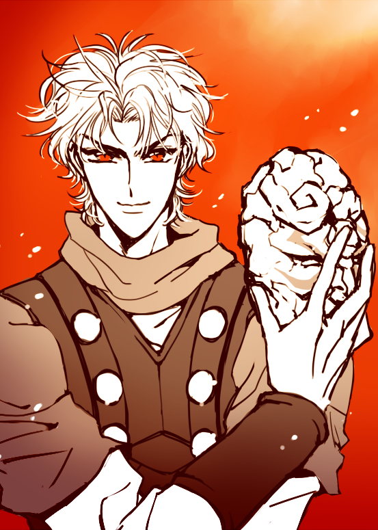 dio brando (jojo no kimyou na bouken and 1 more) drawn by pmushroom