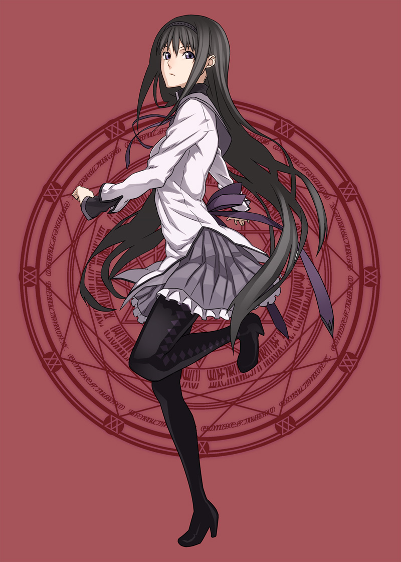 akemi homura (mahou shoujo madoka magica) drawn by sami_(object_dump)