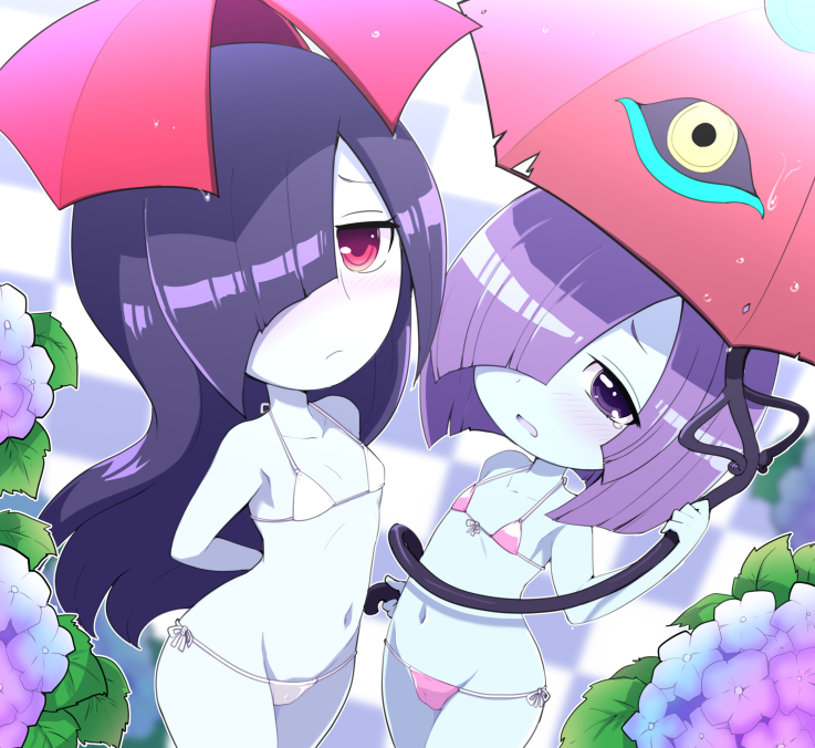 ameonna (youkai watch and 2 more) drawn by nollety