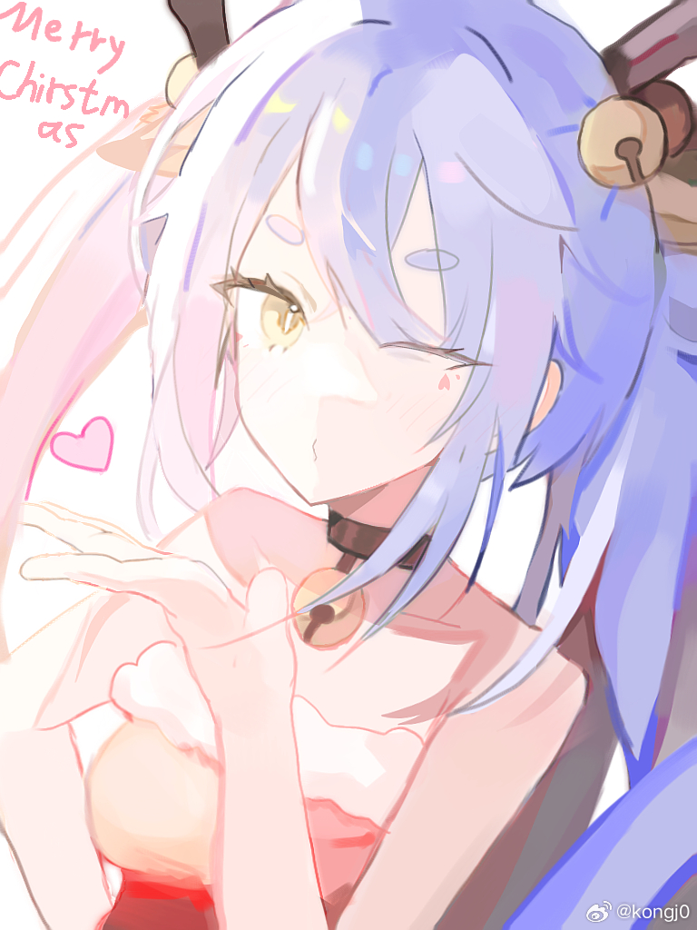 azusa (nijisanji and 2 more) drawn by weibo_7945010125