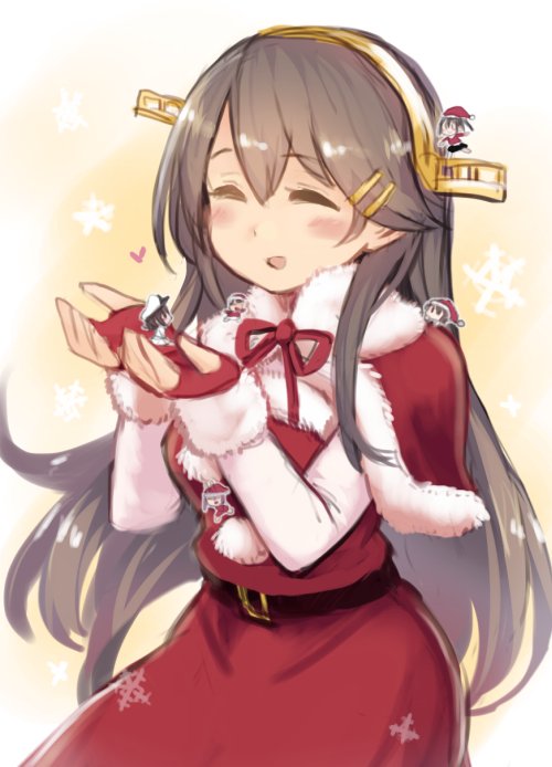 admiral, haruna, and female admiral (kantai collection) drawn by utopia_(utopiavl)