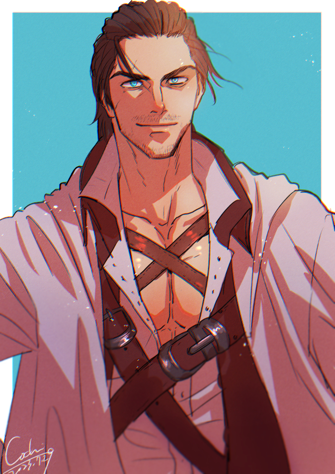 warrior of light, adventurer, and viper (final fantasy and 1 more) drawn by cochi_(arancia_arancia)
