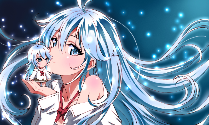 touwa erio (denpa onna to seishun otoko) drawn by ayukko_(forest_village)