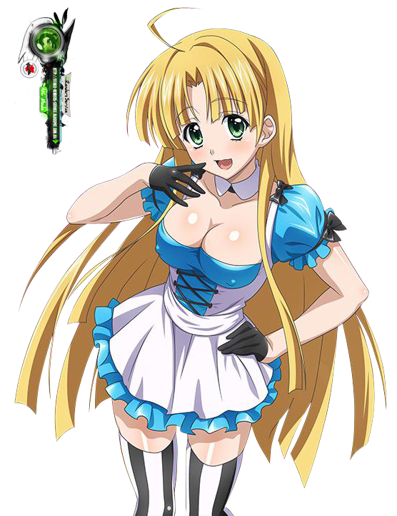 asia argento (high school dxd) drawn by ors_anime_renders