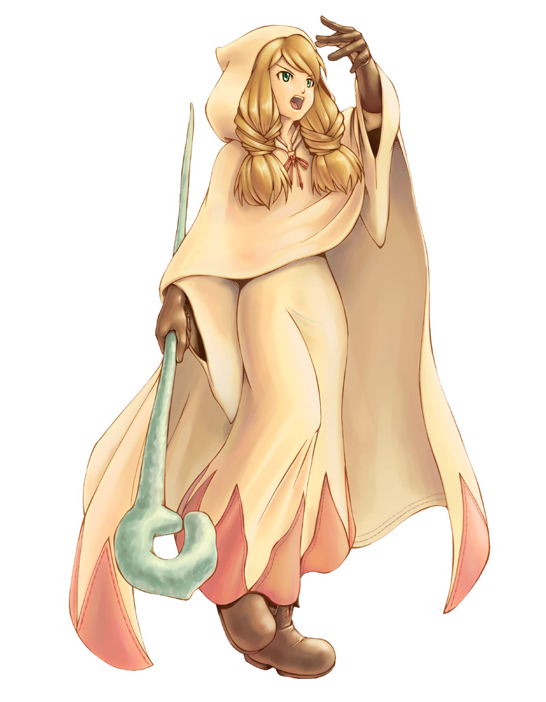 white mage (final fantasy and 1 more) drawn by momigara_(mmgrkmnk)