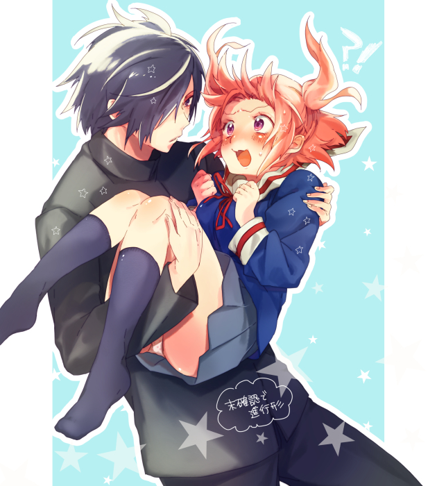 yonomori kobeni and mitsumine hakuya (mikakunin de shinkoukei) drawn by mr0308