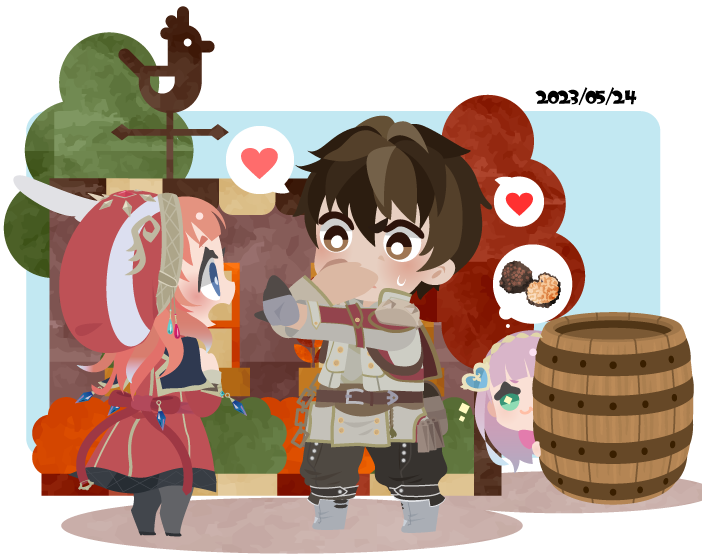 rorolina frixell, sterkenburg cranach, and elmerulia frixell (atelier and 1 more) drawn by 01_(zeroichi_srl)