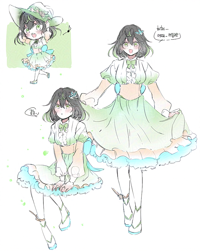 sphene (final fantasy and 1 more) drawn by ff14hioo_oo7