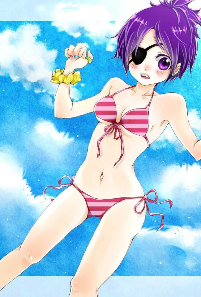 chrome dokuro (katekyo hitman reborn!) drawn by natsumi_(monochrome)