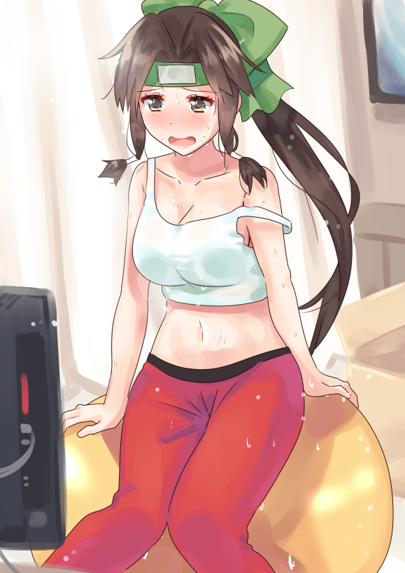 jintsuu and jintsuu kai ni (kantai collection) drawn by tonarikeru
