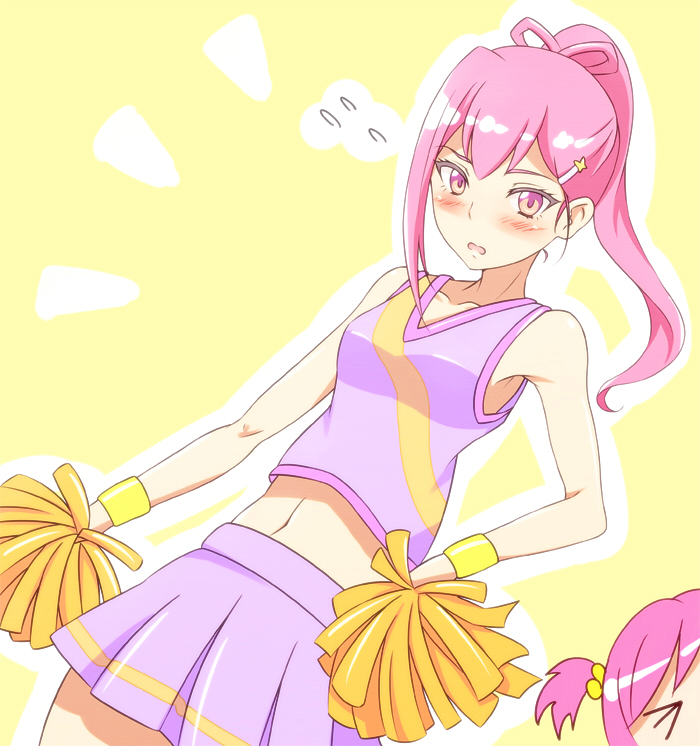 yumehara nozomi and dark dream (precure and 1 more) drawn by raguro