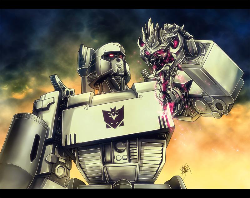 megatron (transformers and 1 more) drawn by khaamar and neurowing