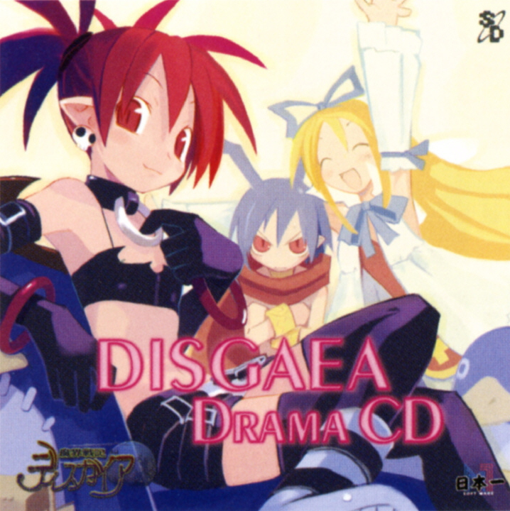 etna, prinny, flonne, and laharl (disgaea and 1 more) drawn by harada_takehito