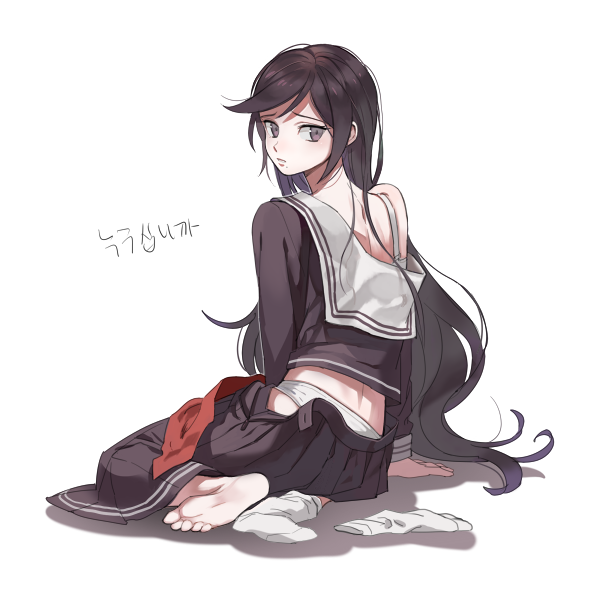 fukawa toko (danganronpa and 1 more) drawn by dg_xhs