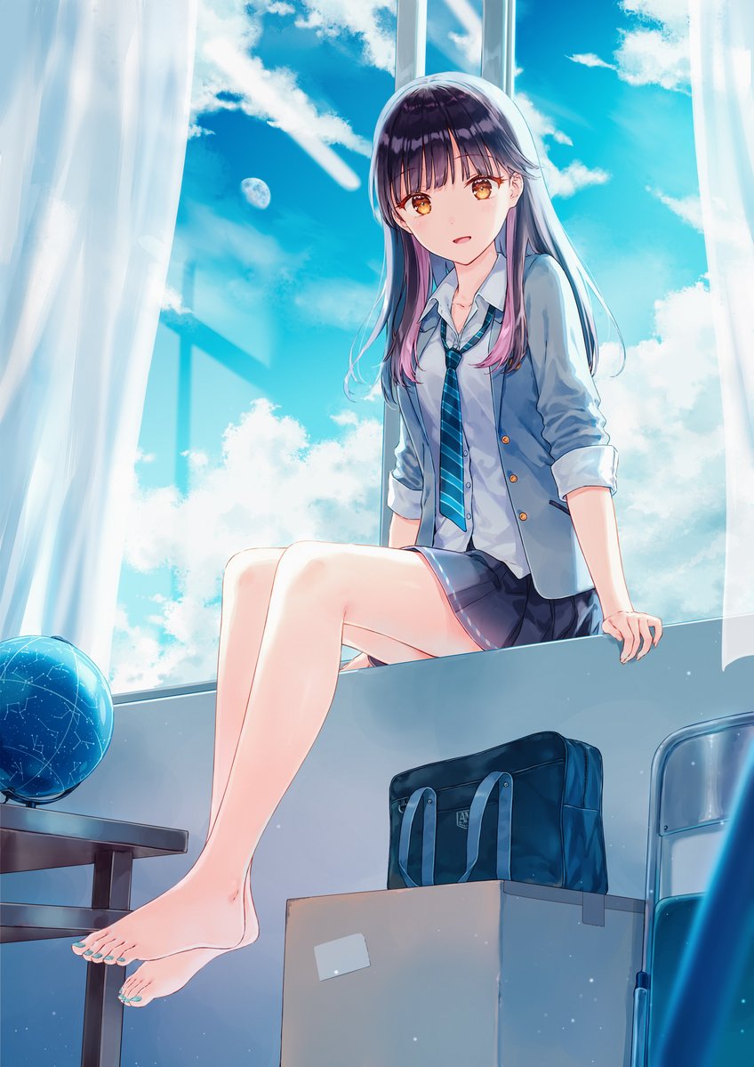 nito chika (ashita hadashi de koi) drawn by hiten_(hitenkei)